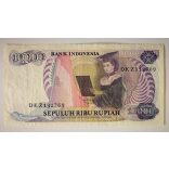 Indonezia 10000 Rupiah 1985 F