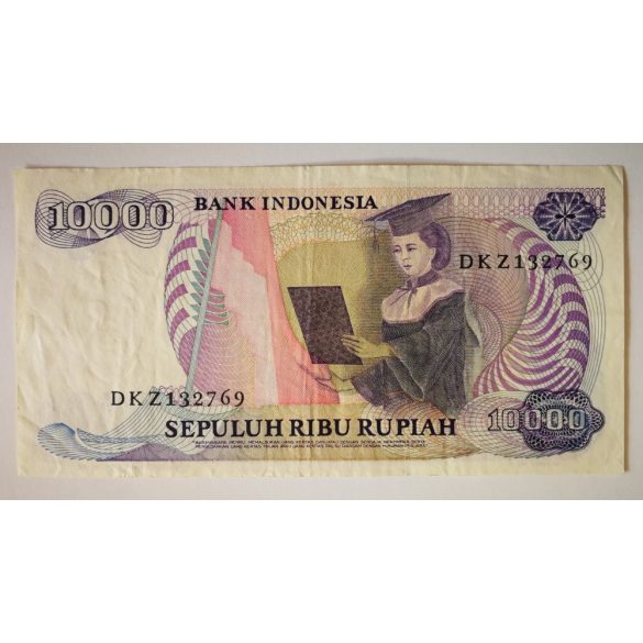 Indonezia 10000 Rupiah 1985 F