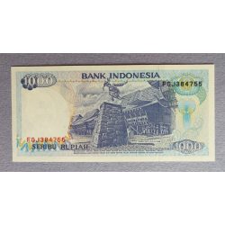 Indonesia 1000 Rupiah 1992 Unc