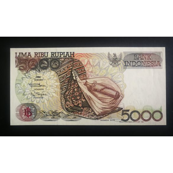 Indonézia 5000 Rupiah 1992 Unc