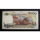 Indonesia 5000 Rupiah 1992 Unc