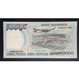 Indonesia 50000 Rupiah 1993 Unc