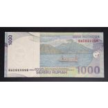 Indonesia 1000 Rupiah 2000 Unc 