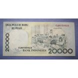 Indonesia 20000 Rupiah 1998/2001 UNC
