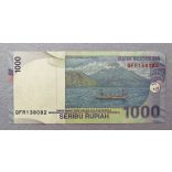 Indonesia 1000 Rupiah 2012 Unc