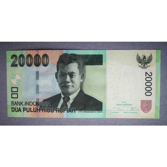 Indonézia 20000 Rupiah 2014 UNC