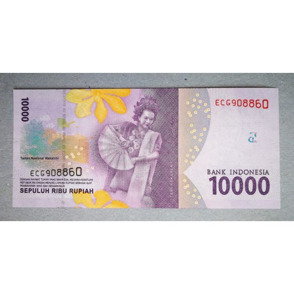 Indonezia 10000 Rupiah 2016 Unc