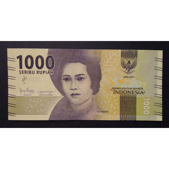 Indonesia 1000 Rupiah 2016 Unc