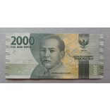 Indonesia 2000 Rupiah 2016 Unc