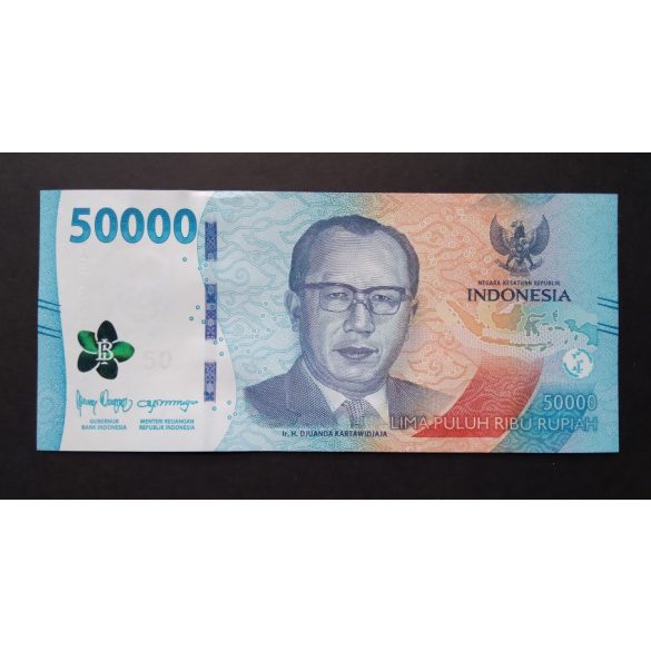 Indonézia 50000 Rupiah 2022 Unc