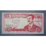 Irak 5 Dinars 1992 UNC