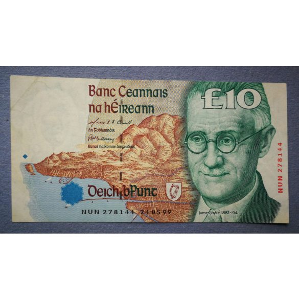 Írország 10 Pounds 1999 VF