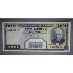Izland 1000 Kronur 1961 XF