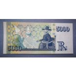 Iceland 5000 Kronur 2001 aUNC-