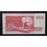 Iceland 500 Kronur 2001 UNC