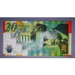 Israel 20 Sheqalim 2008 Unc