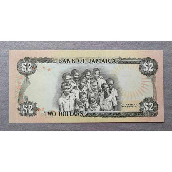 Jamaika 2 Dollars 1989 UNC
