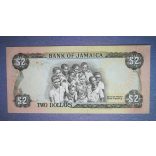 Jamaica 1992 2 Dollars UNC-