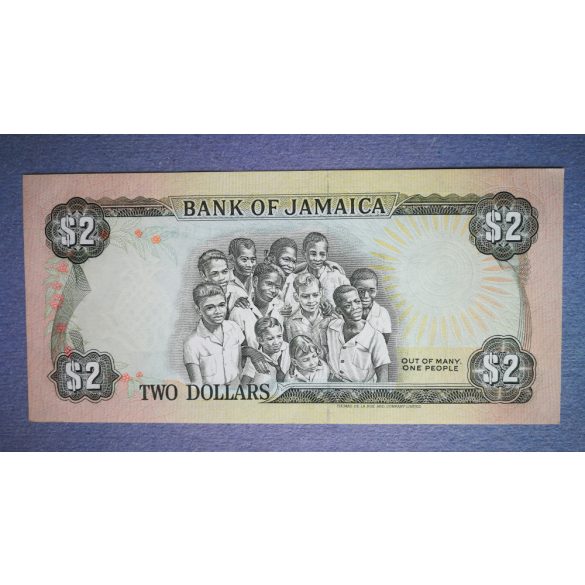 Jamaica 1992 2 Dollars UNC-