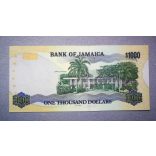 Jamaica 1000 Dollars 2003 UNC