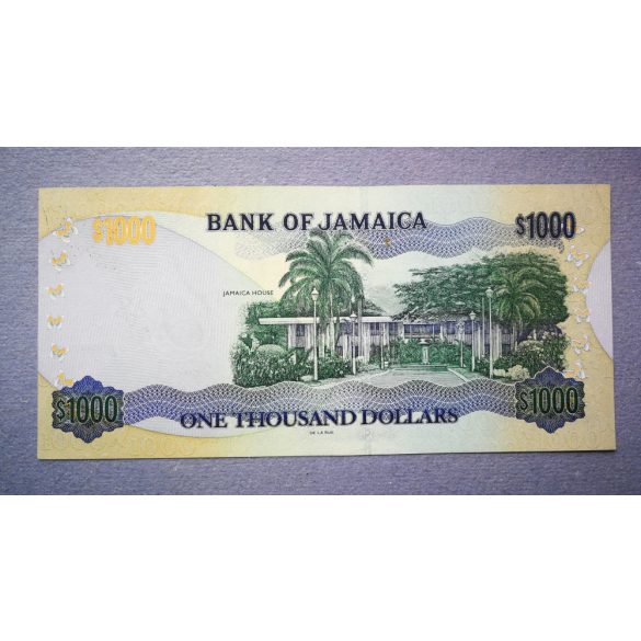Jamaica 1000 Dollars 2003 UNC