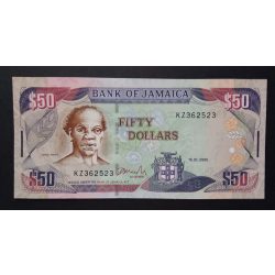 Jamaica 50 Dollars 2005 UNC