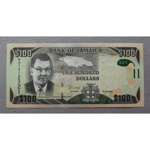 Jamaika 100 Dollars 2020 UNC