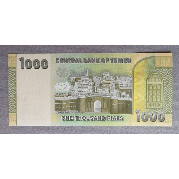 Yemen 1000 Rials 2017 P-40a UNC