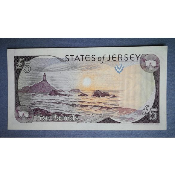 Jersey 5 Pounds 1993 XF+