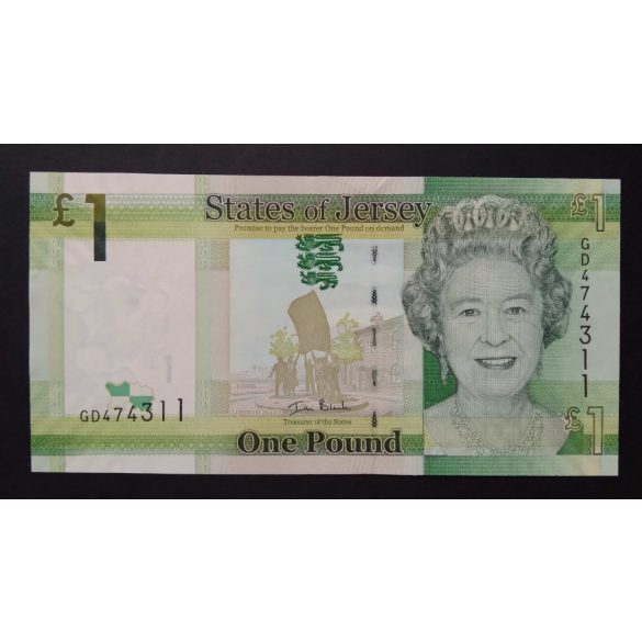 Jersey 1 Pound 2010 UNC