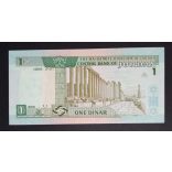 Jordan 1 Dinar 2001 Unc