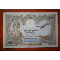 Yugoslavia 1000 Dinara 1931 XF-