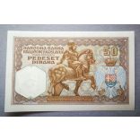 Yugoslavia 50 Dinara 1931 Unc