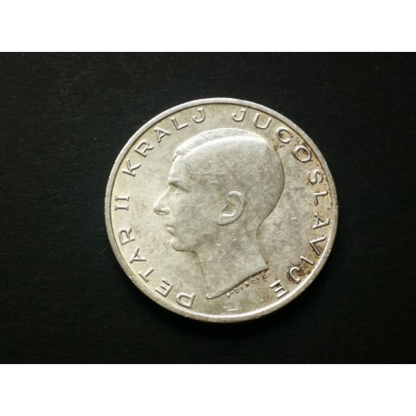Yugoslavia 20 Dinara 1938 9 g silver