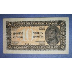 Yugoslavia 10 Dinara 1944 VF+