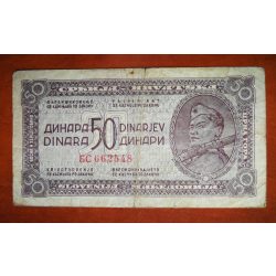 Yugoslavia 50 Dinara 1944 F-