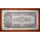 Yugoslavia 50 Dinara 1944 F-