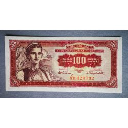 Yugoslavia 100 Dinara 1955 aUNC