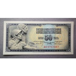 Yugoslavia 50 Dinara 1968 Unc