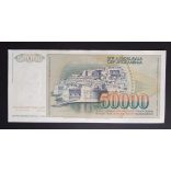 Yugoslavia 50000 Dinara 1988 XF