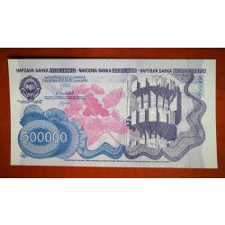 Yugoslavia 500.000 Dinara 1989 UNC