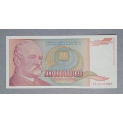 Yugoslavia 500 billion dinars 1993 XF