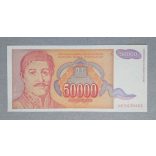 Yugoslavia 50000 Dinara 1994 aUnc