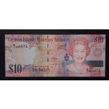 Cayman Islands 10 Dollars 2010 UNC