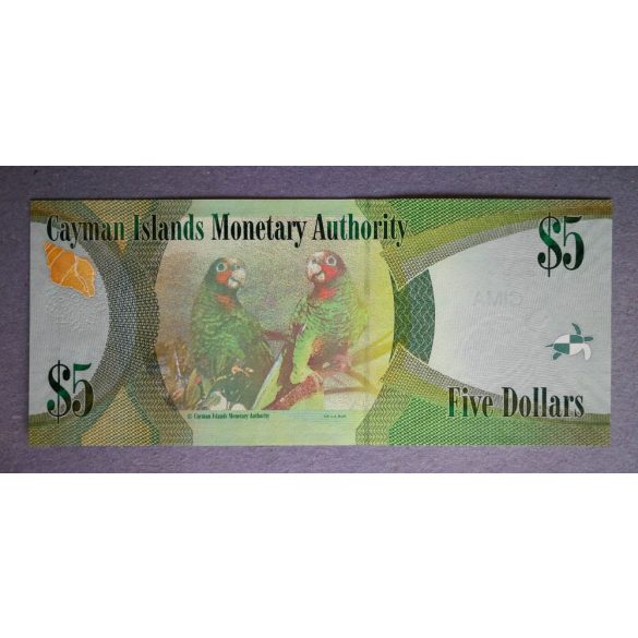 Cayman Islands 5 Dollars 2010 UNC