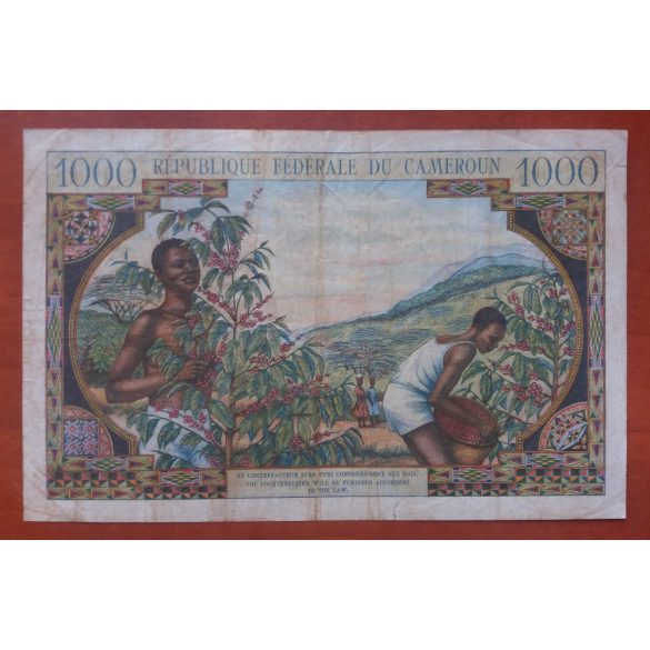 Kamerun 1000 Francs 1962 F-