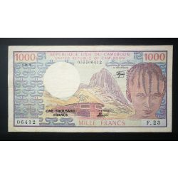 Cameroon 1000 Francs 1978 VF