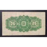 Canada 25 Cents 1923 F