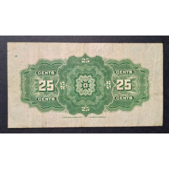 Canada 25 Cents 1923 F