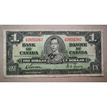 Canada 1 Dollar 1937 F+